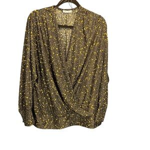 Dex Blouse Women’s 2X nightlife feminine classic business casual plus size